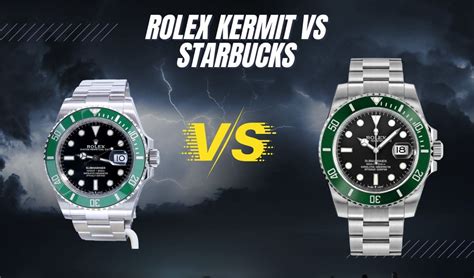 starbuck rolex price|Rolex kermit price.